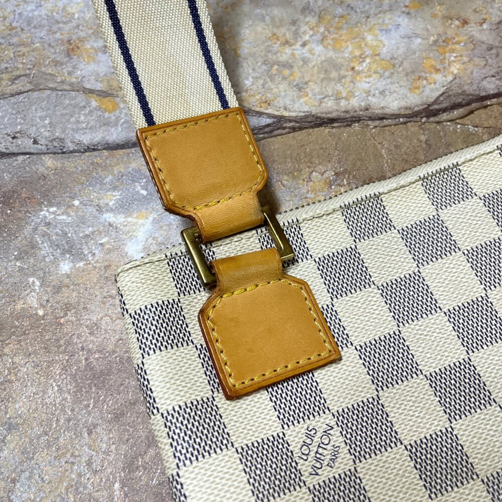 Louis Vuitton Bosphore Pochette Damier Azur Shoulder Bag - Picture 8 of 14